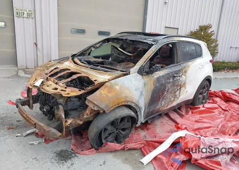 2020 Kia Sportage S из США, поврежденный, VIN KNDP6CAC6L7834468